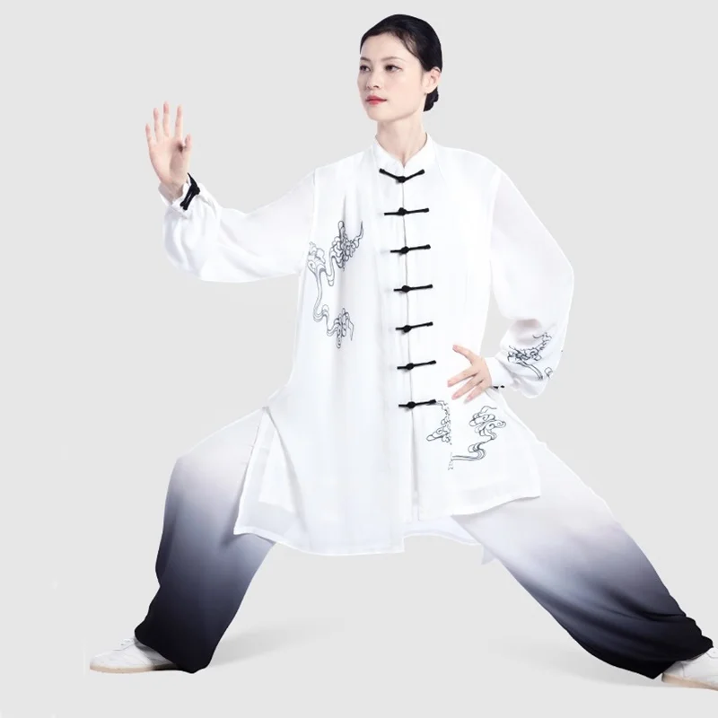 Tai Chi одежда ушу костюм крыло Chun одежда 3 шт. комплект интернет Китайский магазин кунг-фу наряд форма тайцзи женщина TA1802
