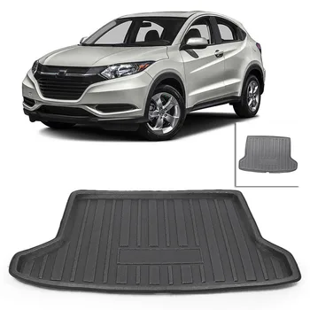 

TPR Rear Trunk Tray Cargo Boot Mat Liner Floor Carpet For Honda HR-V HRV Vezel 2014 2015 2016 2017 2018 Black Car Accessories