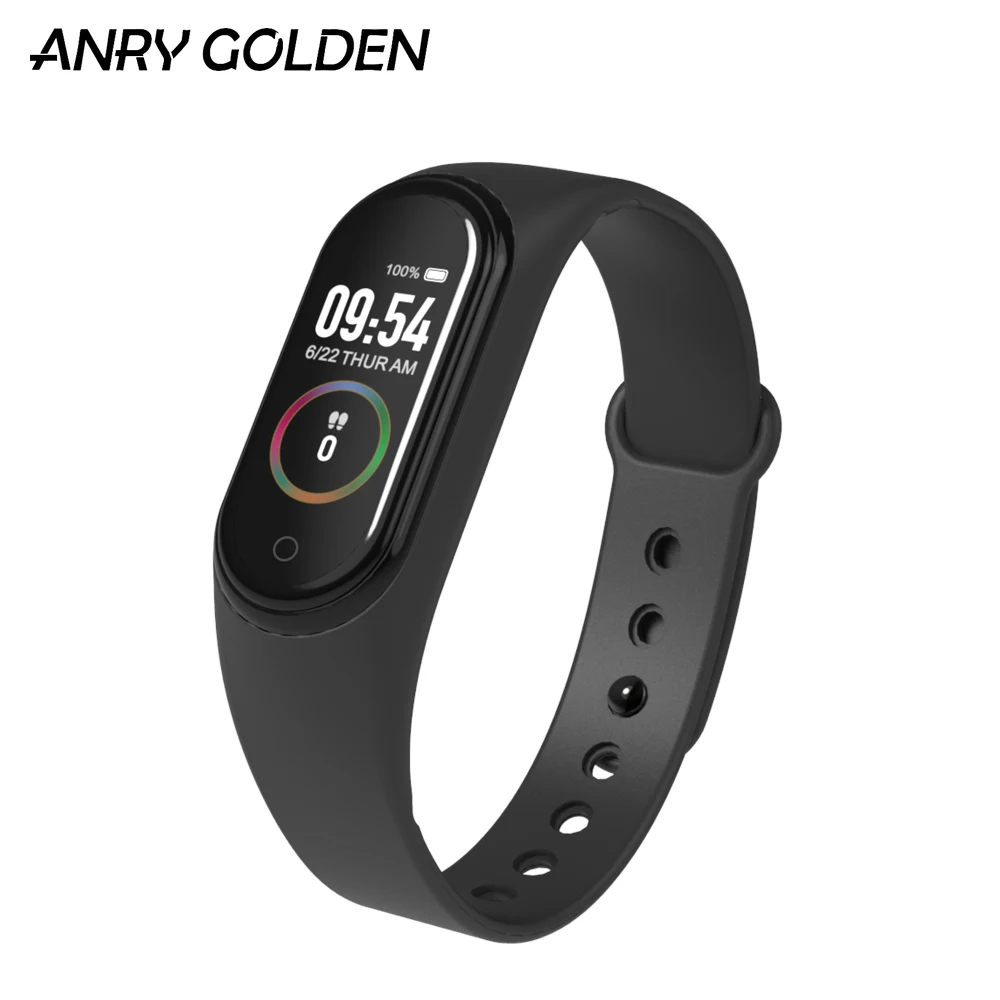 

M4 Smart Bracelet with IPS Color Screen Waterproof Activity Watch with Heart Rate Monitor Blood Pressure Sleep Monitor Calorie