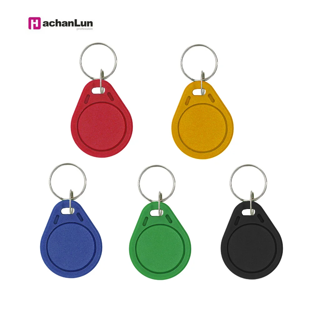 

5/10Pcs Rfid Tag 13.56Mhz M1 NFC Key IC Card Uid Changeable Token Attendance Management Keychain ABS Waterproof Keyfobs Tags