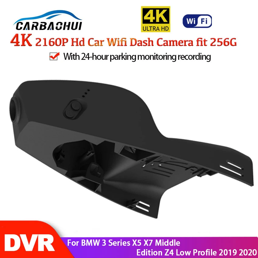 Registratore Di Guida Per Auto Dvr Videoregistratore Wifi Dash Cam Camera Hd Per Bmw Serie 3 X5 X7 Middle Edition Z4 Low Profile 2019 2020