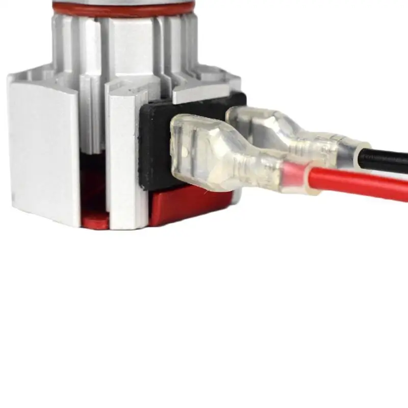 

Headlight Adapter Cables 2x High-quality Male Plug Single Diode Converter Adapter Cables for H1 LED HID Headlight Bulb