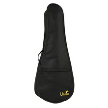Защитная сумка для укулеле, черный чехол для укулеле, сумка для хранения, музыкальная Портативная сумка для укулеле, кошелек, музыкальная сумка