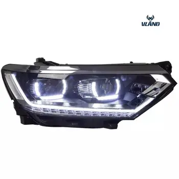 

VLAND factory for car Headlight For Passat B8 LED Head light 2017 2018 2019 and Turn light with moving signal+play and plug