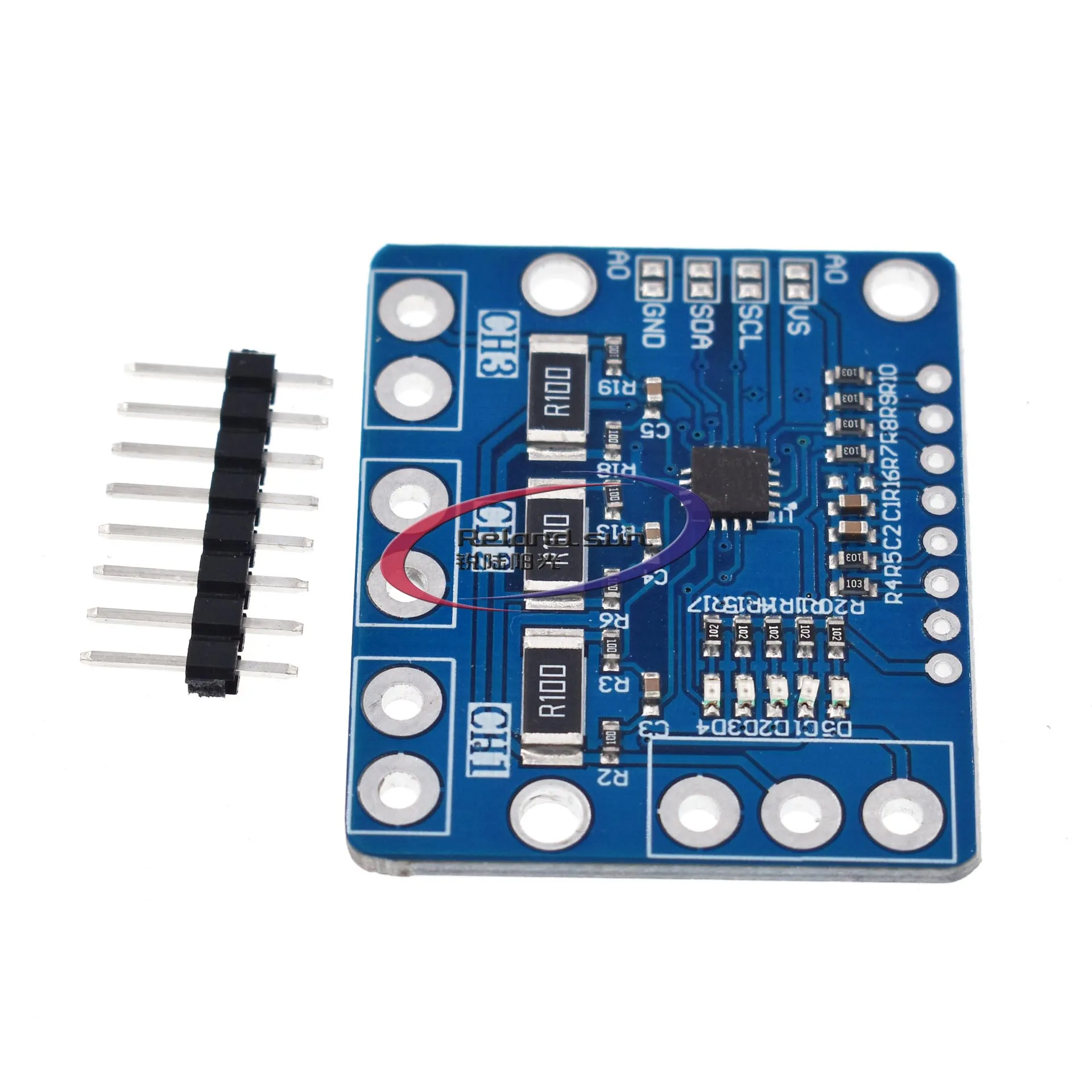 I2C SMBUS INA3221 трехканальный шунт тока питания монитор напряжения сенсорного модуля
