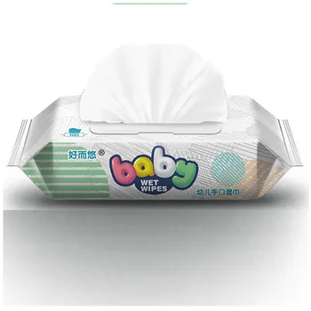 

Baby Disinfection Disposable Sterilize Wet Wipe Tissue Clean Hand Health Care 60 Wipes/Pack