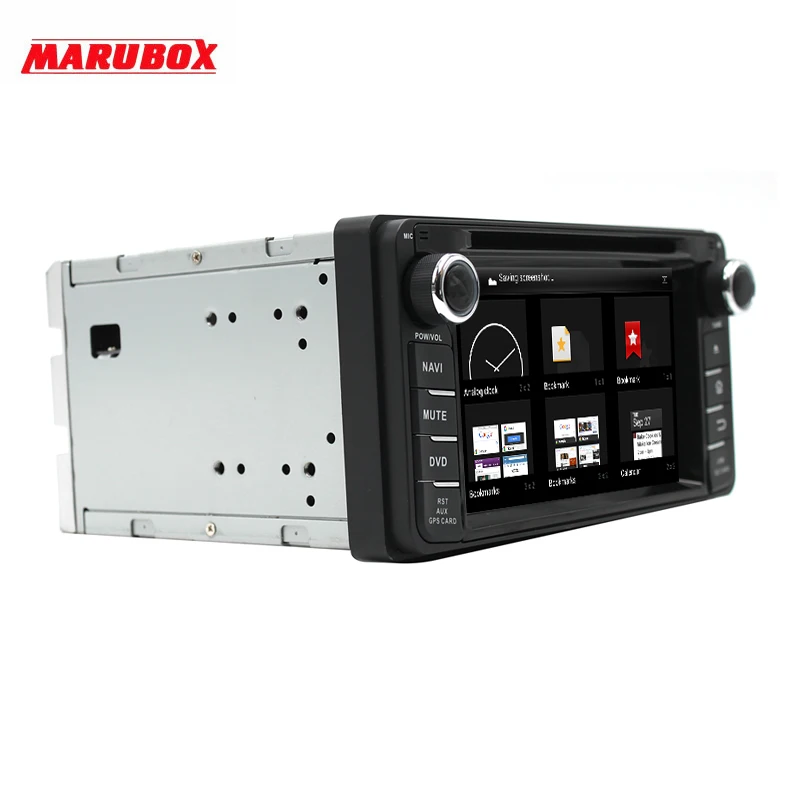 Clearance Marubox KD-6220 Universal 6.2" Car Multimedia Player for Toyota, Daihatsu 200x100mm GPS Navigation Stereo Radio, DVD 3