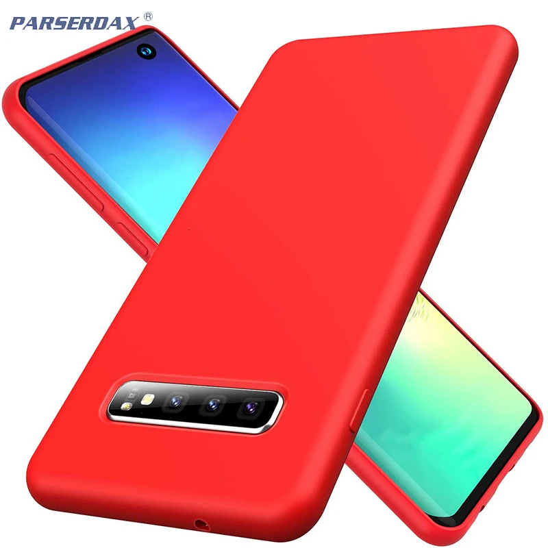 Жидкий силиконовый чехол для samsung Galaxy Note 10 Pro 9 8 S10 5G S10e S9 S8 Plus A750 микрофибра ткань