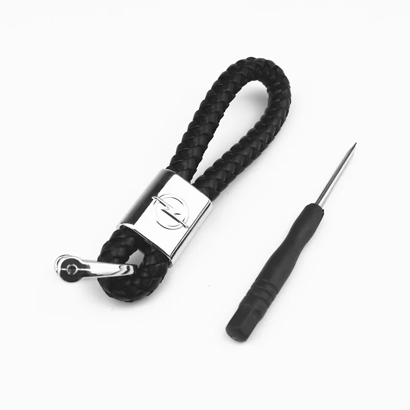 

Fashoin Metal+Leather Car Keychain Key Chain Key Ring Keyring For Opel Astra H G Corsa Insignia Astra Antara Meriva Zafira