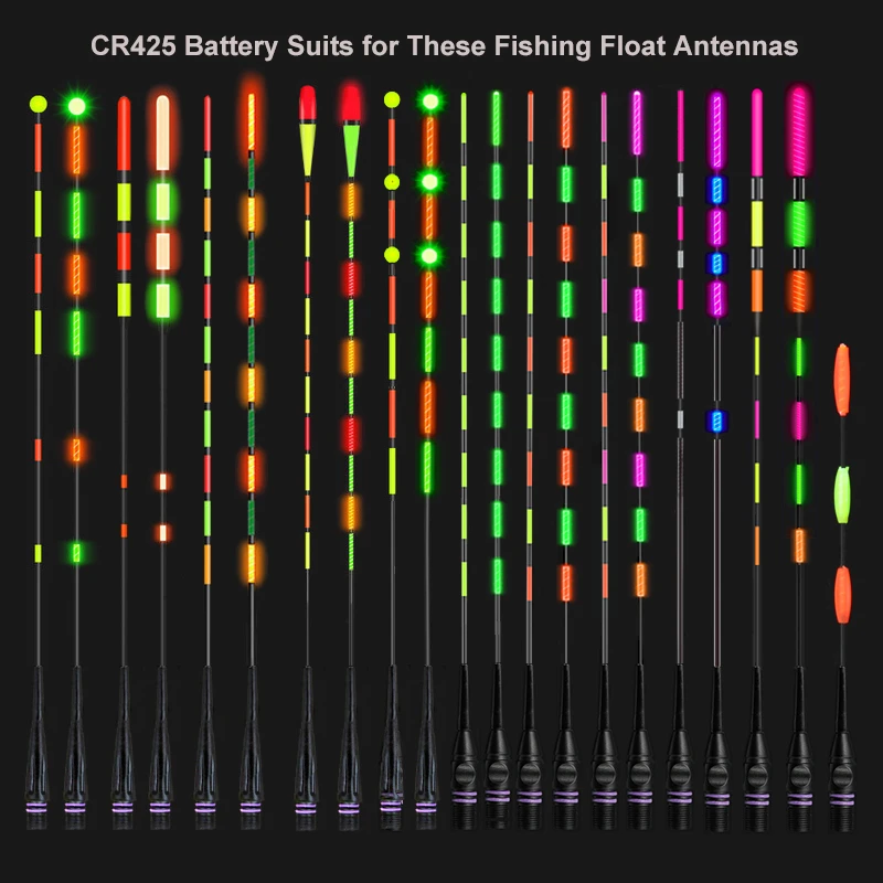 Wlpfishing 1pc Fishing Floats Antenna High Brightness Electric Led