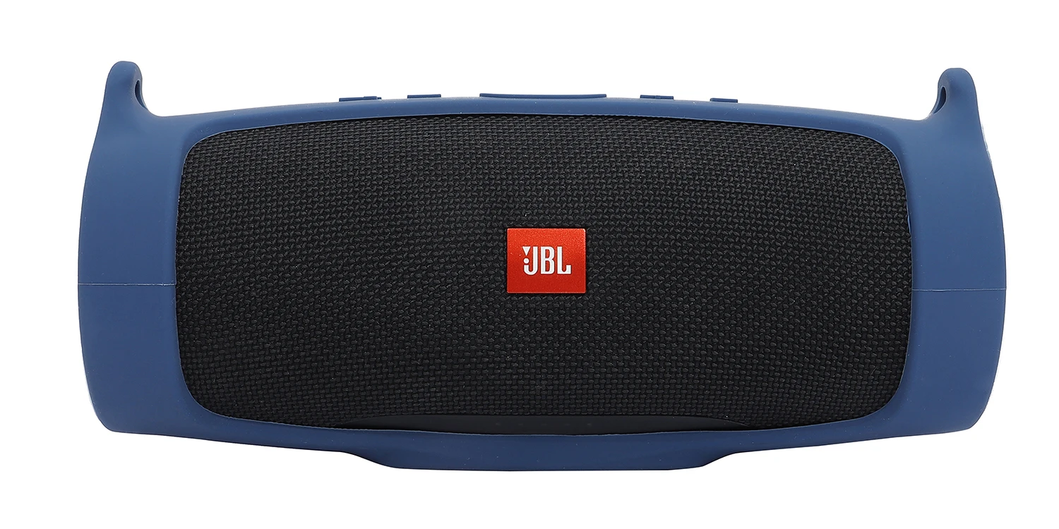 nova capa de silicone pele com alça mosquetão para jbl carga portátil sem fio bluetooth