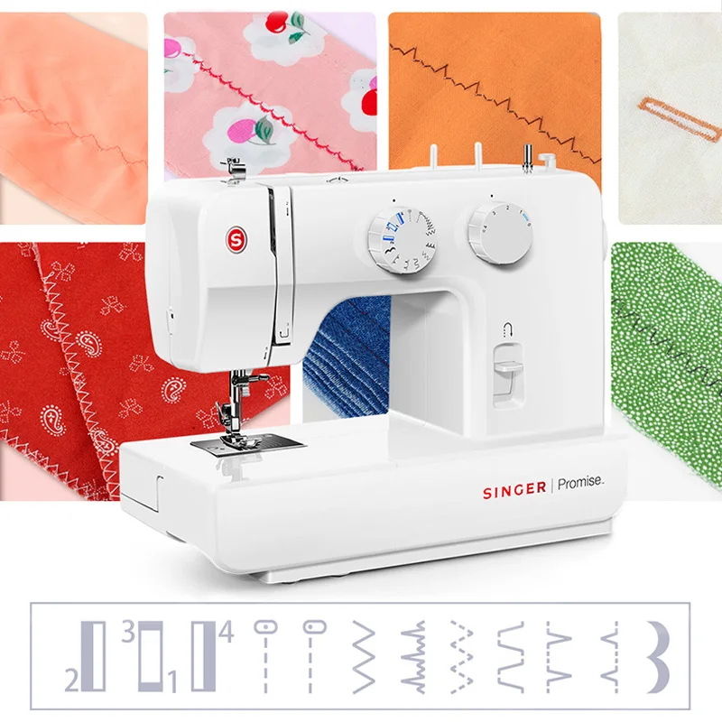Singer Promise 1409 Mechanical Sewing Machine Inbuilted 11 Stitches Free Arm Adjustable Stitch Width and Length | Дом и сад
