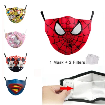 

Children Reusable Protective Mouth Mask PM2.5 Filter Anti Dust Face Mask Bacteria Proof Flu Mask Masks for Children Face Masks