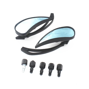 

Universal Motorcycle Rear view Mirrors Motorbike 8mm 10mm Black Side Mirrors For Harley Honda Yamaha Suzuki Kawasaki KTM Custom