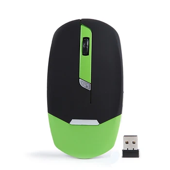 

IMICE E-2330 2.4GHz Wireless Mouse 1600DPI LED Optical Computer Cordless Office Mice with USB Receiver