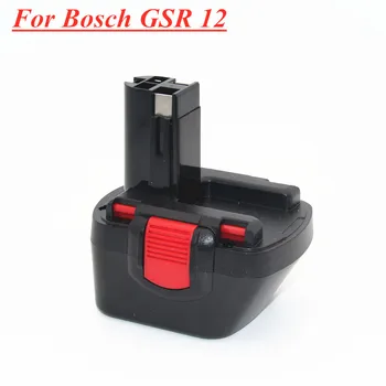 

12V 2000mAh Ni-CD Rechargeable battery For Bosch GSR 12V 2.0AH AHS GSB GSR 12 VE-2 BAT043 BAT045 BAT046 BAT049 BAT120 BAT139