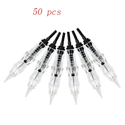 50pcs needle 3r Многофункциональный черный жемчуг 2,0 Полупостоянный макияж МТС+ пму оборудование для микроблейдинга для бровей/Eyeline/губ с 2 шт. ручка - Цвет: 50pcs needle 3r