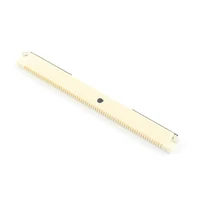 FPC FFC 0.5mm Pitch 68 Pin SMT Flat Cable Connector Flip Bottom Contact Under Clamshell Socket 2