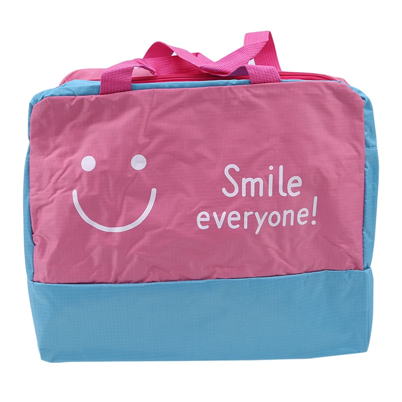 pink smiling face Водонепроницаемый мешок для хранения дорожная сумка сухая влажная Сумка Пляжная Сумка для плавания сухие Влажные Сумки для бассейна купальник - Цвет: pink smiling face