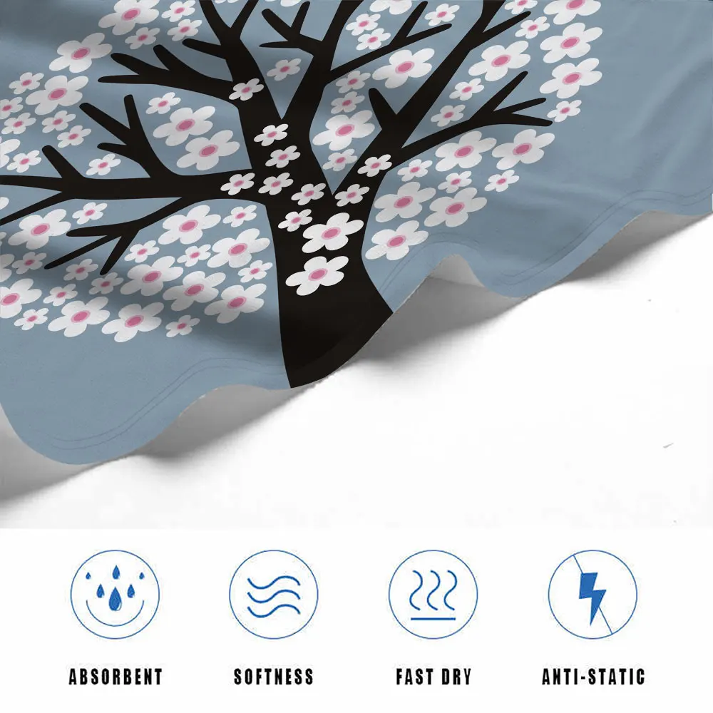 Silstar Tex Tree/полотенце с цветочным принтом для ванной комнаты новое пляжное