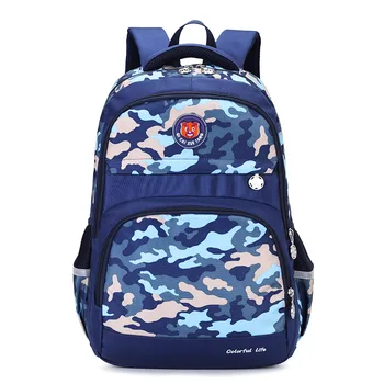 

Large bag Kids School Bags for Boys Primary School Backpack Child Schoolbag Oxford Camouflage Cool Campus Student Bookbags big