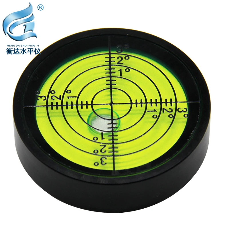 

Metal circular spirit level mini small bubble high precision horizontal bubble 40*10