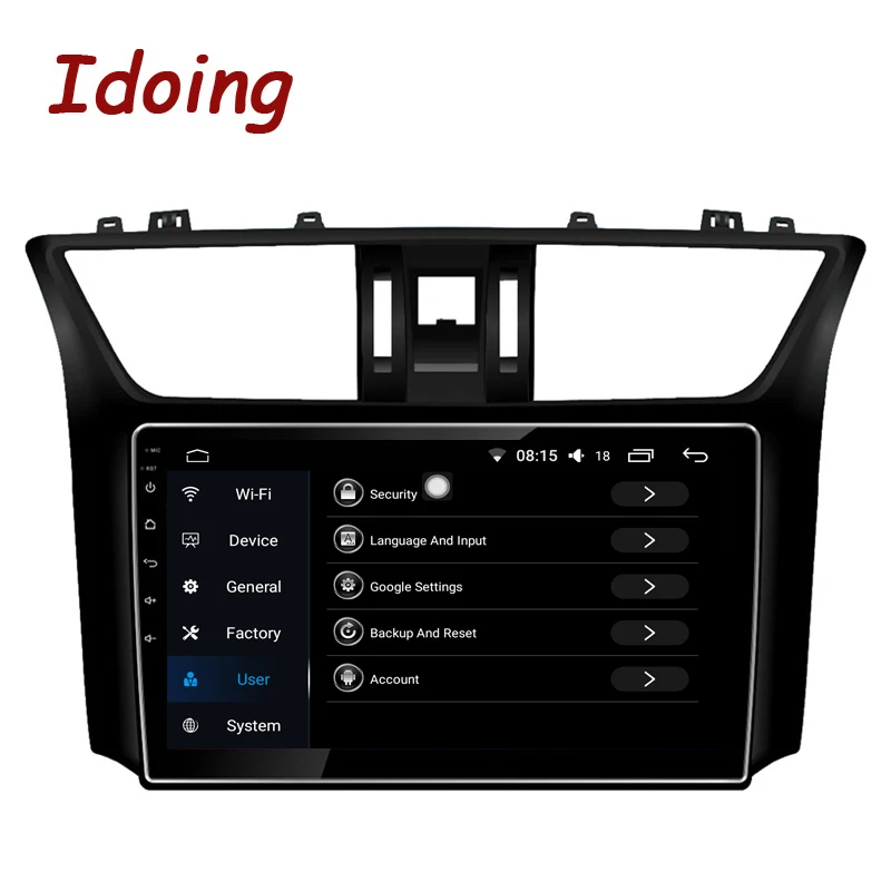 Best Idoing 10.2"4G+64G Car Radio Multimedia Video Player Navigation GPS Android 8.1 8,1For Nissan Sylphy 2012-2016 NO 2 din 2din DVD 1