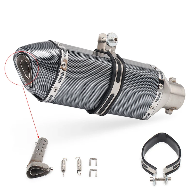 Выхлопная труба мотоцикла GSR 400 600 Глушитель выхлопная труба Соединительная средняя соединительная трубка для Suzuki GSR 400 600 BK 400 600 slip on Escape