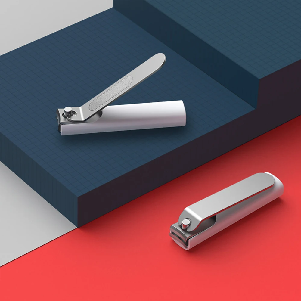 Кусачки для ногтей из нержавеющей стали Xiaomi Mijia с крышкой от брызг триммер