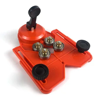 

Hole Saw Locator Drill Bit Guide Openings Locators Jig Fixture Adjustable Vacuum Sucker Base Range 1/6 inch - 3 1/4 inch