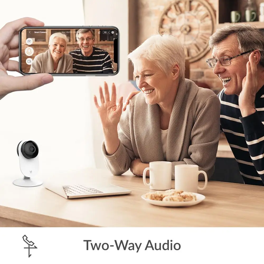YI 2 шт. умная домашняя камера 1080p Full HD закрытый детский монитор Pet AI человеческая IP