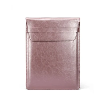 

BGreen Tablet PC Sleeve Leather Laptop Case Waterproof Notebook Bag With Touch Pencil Slot Mouse Bag For Macbook iPad Air HUAWEI