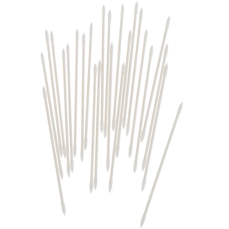 25Pcs/pack Earphone Earbuds Tips Headset Case Disposable Stick Cleaning Tool Protector Cotton | Электроника
