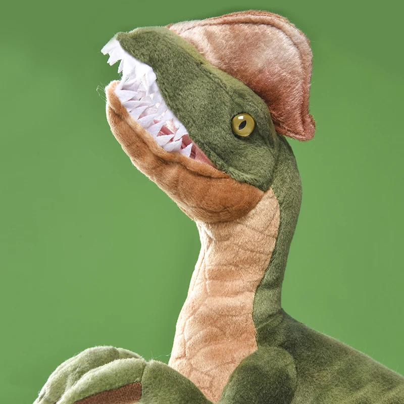 jurassic park dilophosaurus plush