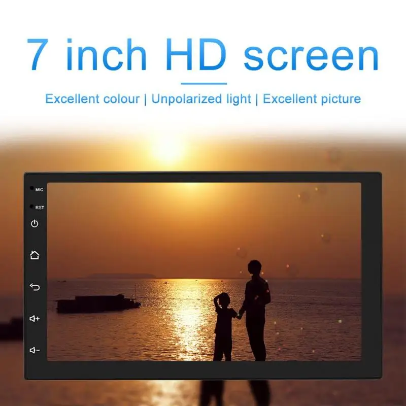 Автомобильный мультимедийный плеер 7168 2 DIN Android 8 1 стерео радио Bluetooth Navi BT 4 0 MP5