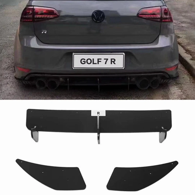 Задний бампер для Golf 7/7 5 ABS диффузор бампера Volkswagen MK7 и 7 Rline GTI комплект кузова