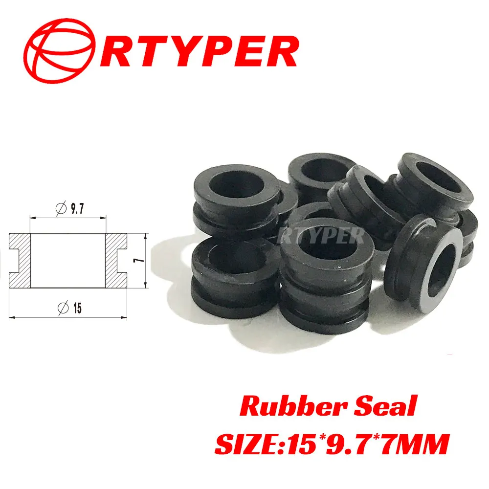 

100 PCS Fuel Injector FKM Seals 22006 For Mazda MPV B2600 Base LE-5 LX Extended Standard Pickup 2.6L