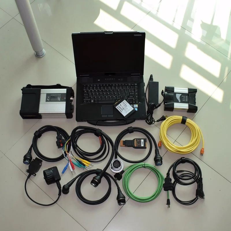 Для Mb Star Connect Diagnosis C5 с Icom Next A B C для Bmw ТБ Ssd суперскоростное программное