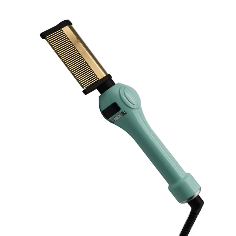 

Hair Straightening Brush Hot Heating Comb Hair Straight Styler Corrugation Curling Iron Hair Curler EU Plug
