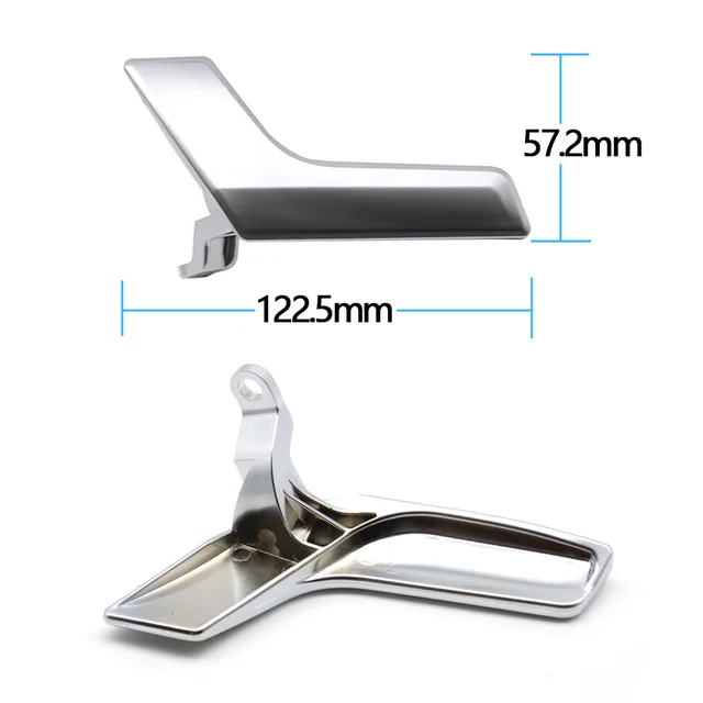 Chrom-Auto-Innentürgriff-Reparatursatz für Mercedes W204 X204  Innenverkleidungsabdeckung (rechts) (haoyi