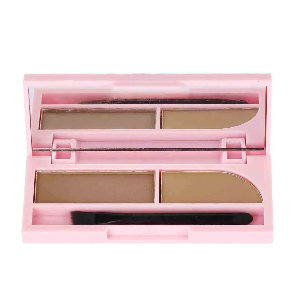 Eyebrow Powder Women Waterproof Pallet Eyebrow Powder Eye Shadow Smoky Eyes Makeup Cosmetic for Facial Makeup - Color: 4