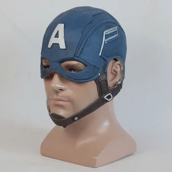 

Captain America Cosplay Mask The Avengers 4 Endgame Infinity War Breathable Helmet Mask Party Props Halloween Cosplay Costume