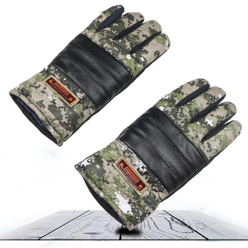 Winter‘s Gloves Camouflage Outdoor Sports Mitten Keep Warm Riding Cycling Thickening Tactical Driving Glove Guantes Handschoenen