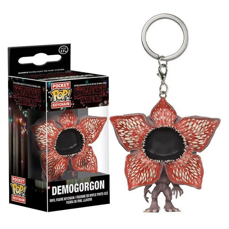 DEMOGROGON with box Funko POP Stranger Things ELEVEN BARB Дастин демогрогон Виниловая фигурка брелок игрушки - Цвет: DEMOGROGON with box