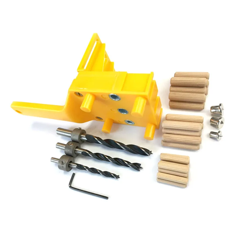 6-10 мм ABS ручной деревянный Дырокол деревообрабатывающий локатор доски подключение отверстие локатор деревообрабатывающий инструмент прямое отверстие локатор
