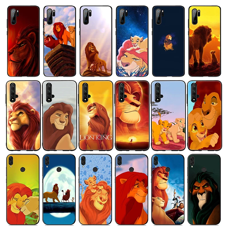 Мягкий силиконовый чехол lion king для huawei Honor 10 9X9 8 8X Lite 7X 7C 7A 6A Note |