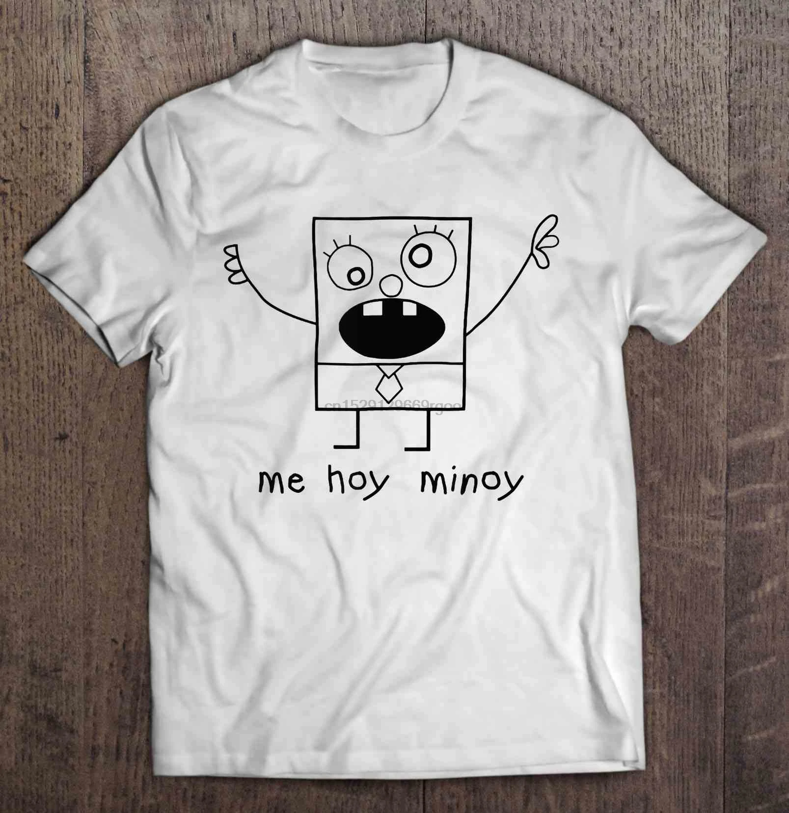 Мужская футболка Me Hoy Minoy Doodlebob версия женская мужская |