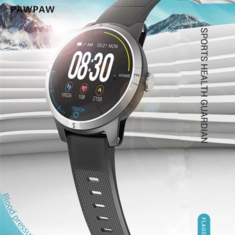 

E101 Fitness Bracelet Intelligent Pedometer Wrist Watch Read 2019 Smart Watch Blood Pressure Monitor Sport Watch ECG EPG Clock