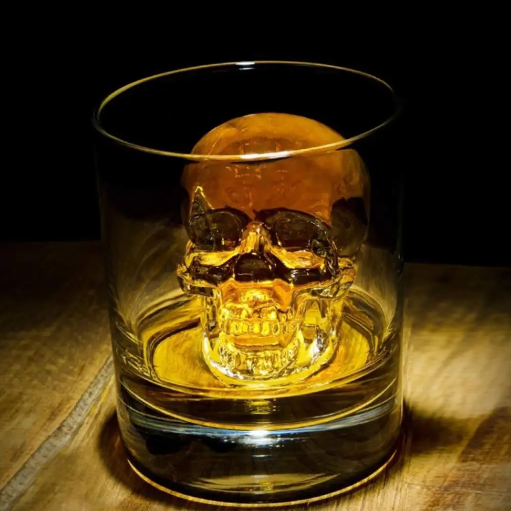 Силиконовая форма для Хэллоуина в виде черепа|Ведра и щипцы льда| |