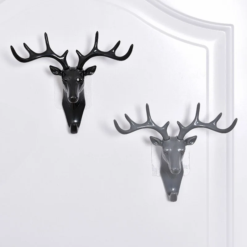 Держатель для ключей на присоске с рогами|shelf for key|shelf hangershelf wall |
